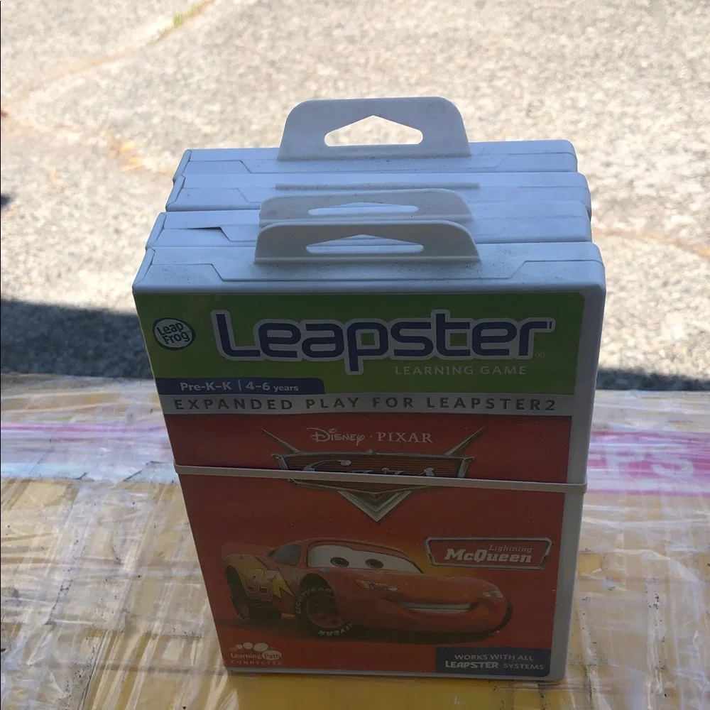 Leapster Learning Game Cartridges - Disney & More (Set of 4)